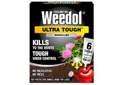 Weedol Ultra Tough Weedkiller (6 tubes / 180m sq)